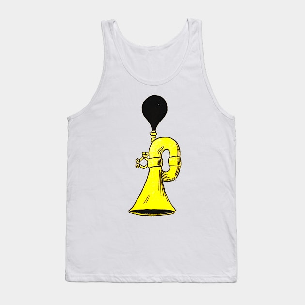 yellow horn Tank Top by Marccelus